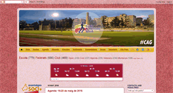 Desktop Screenshot of clubatletismegava.com